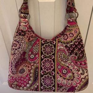 Vera Bradley Hobo - Very Berry Paisley (retired)